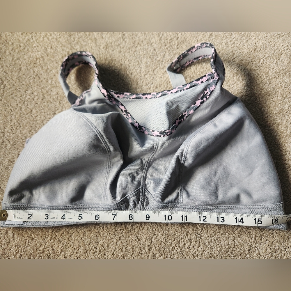 Glamorise Gray Sports Bra Size 44E
